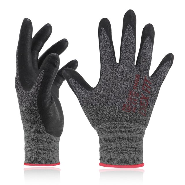 Guantes de trabajo DEX FIT Nitrile FN330, 3 pares, 3D-Comfort XXL