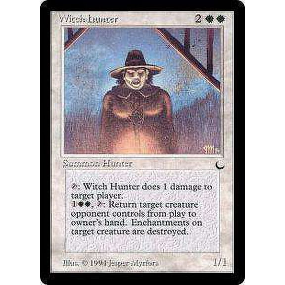 MtG The Dark Rare Witch Hunter