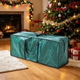 thumbnail image 6 of Qwtwty Large Capacity Christmas Tree Storage Bag, Heavy Duty Waterproof Storage Container with Reinforced Handles, Zippers and Wide Opening for Xmas Trees, 6 of 7
