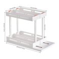 thumbnail image 2 of Kitchen Spice Organizer Pull Out Rotating Spice Holder Pull Out Shelves For Kitchen Cabinets, 2 of 10
