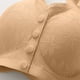 thumbnail image 4 of Sujetador sin aros con hebilla delantera de encaje de color liso para mujer - Camiseta sin aros, tejido de poliéster, tallas L-XXXXL, cómodo para todas las estaciones, 4 of 7