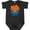 Black Leopard, variant on Graffiti Arizona State Flag Boys or Girls Baby Bodysuit