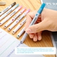 thumbnail image 4 of 8 Pcs Surligneurs Courbes avec Différentes Formes de Courbes Double Pointe Marqueurs de Lignes Courbes Durables Stylos Courbes Colorés, 4 of 8