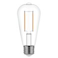 thumbnail image 3 of GE Relax HD LED Light Bulbs, 60 Watt, Soft White, ST19 Edison Bulbs, Medium Base, Clear Finish, 2pk, 3 of 8