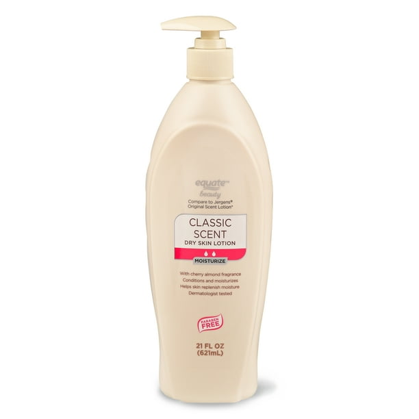Equate Beauty Dry Skin Lotion, Classic Scent, 21 Oz