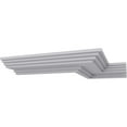 thumbnail image 6 of 1 3/4"H x 4"P x 4 1/2"F x 94 1/2"L Adonis Traditional Crown Moulding, 6 of 14