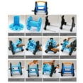 thumbnail image 3 of Garden Hose Cart, Handheld Stable Practical Water Pipe Reel Cart  for Washing Car, 3 of 7