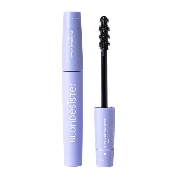 Blondesister 4 in 1 Click and Turn Mascara, 01 Ultra Black, 0.4 oz