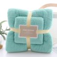 thumbnail image 1 of ¡Ahorros navideños! Toallas de baño SHENGXINY. Juego de toallas de baño de lujo. Juego de toallas de algodón ultrasuave. Toalla de alta absorción. Incluye una toalla de baño de 72 x 130 cm y una, 1 of 3