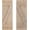 Light Brown, variant on GOFLAME Wood Shutters for Wall Decor, Reclaimed Wood Board and Batten with Z-Shaped Bar, Exterior & Interior Rustic Farmhouse Window Shutters for Living Room, Dining Room, Porch, Dark Grey