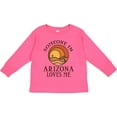 thumbnail image 3 of Inktastic Someone in Arizona Loves Me Boys or Girls Long Sleeve Toddler T-Shirt, 3 of 5