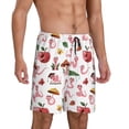 thumbnail image 2 of Kdxio Cute Animal Print Mens Sleep Shorts Bottoms Soft Comfy Pajama Wear Pants with Drawstring Pockets, 2 of 7