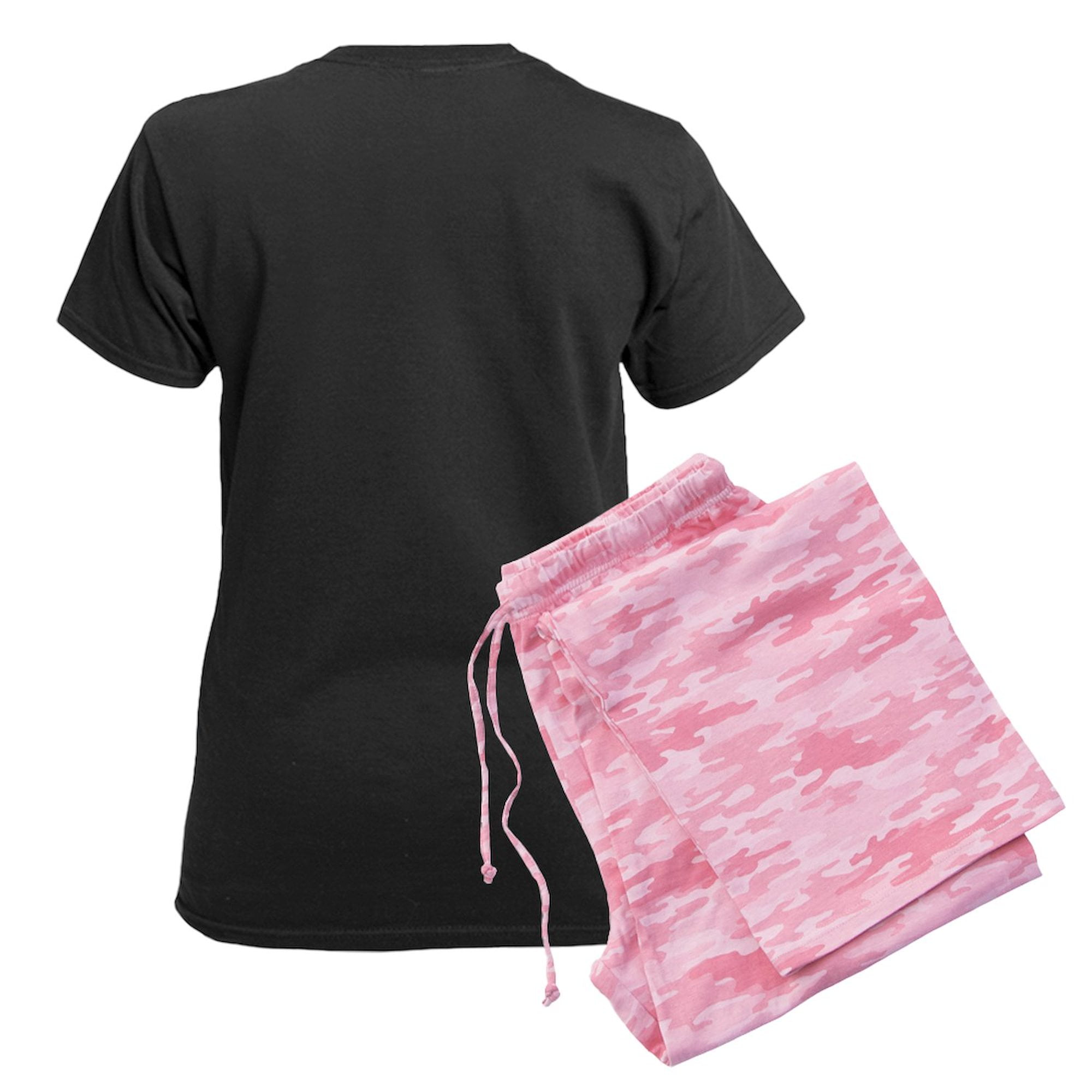 CafePress - Sassy Elf Women's Dark Pajamas - Women's Short Sleeve Print T-Shirt and Pants Dark Cotton Pajama Set