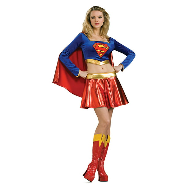 Supergirl Adult Costume Boots - Walmart.com - Walmart.com