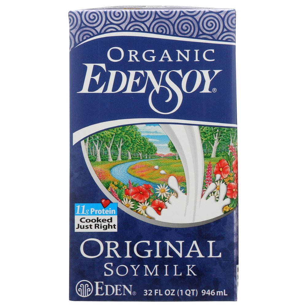 Eden Foods Organic Edensoy Original Soymilk, 32 fl oz