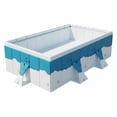 thumbnail image 1 of twisto Foldable Pool Sturdy Support Foldable Toddler Pool Large Capacity Outdoor Play Gear for Babies, Garden, 1 of 10