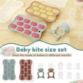 thumbnail image 3 of 2Pcs Silicone Baby Fruit Feeders With Food Freezer Mold Tray Versatile Dishwasher Safe Infant Teething Feeders for Safe Infant Self Feeding, 3 of 10