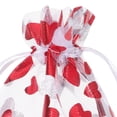 thumbnail image 3 of 100 bolsas de organza con forma de corazón, bolsas para dulces, bolsas para joyas, bolsas de regalo pequeñas con cordón, bolsas de recuerdo con forma de corazón, 3 of 7