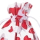 thumbnail image 3 of 100 bolsas de organza con forma de corazón, bolsas para dulces, bolsas para joyas, bolsas de regalo pequeñas con cordón, bolsas de recuerdo con forma de corazón, 3 of 7