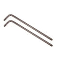 thumbnail image 1 of Unique Bargains T40 Anti Tamper Proof Torx Star Key Bit Wrench, L-Shape 7.48-inch Long Arm, S2 Steel 2 Pack, 1 of 5
