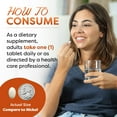 thumbnail image 3 of Best Naturals Lactase Enzyme 9000 FCC 2 Pack - 180 Tablets, Gluten-Free, Dairy Discomfort, 3 of 7