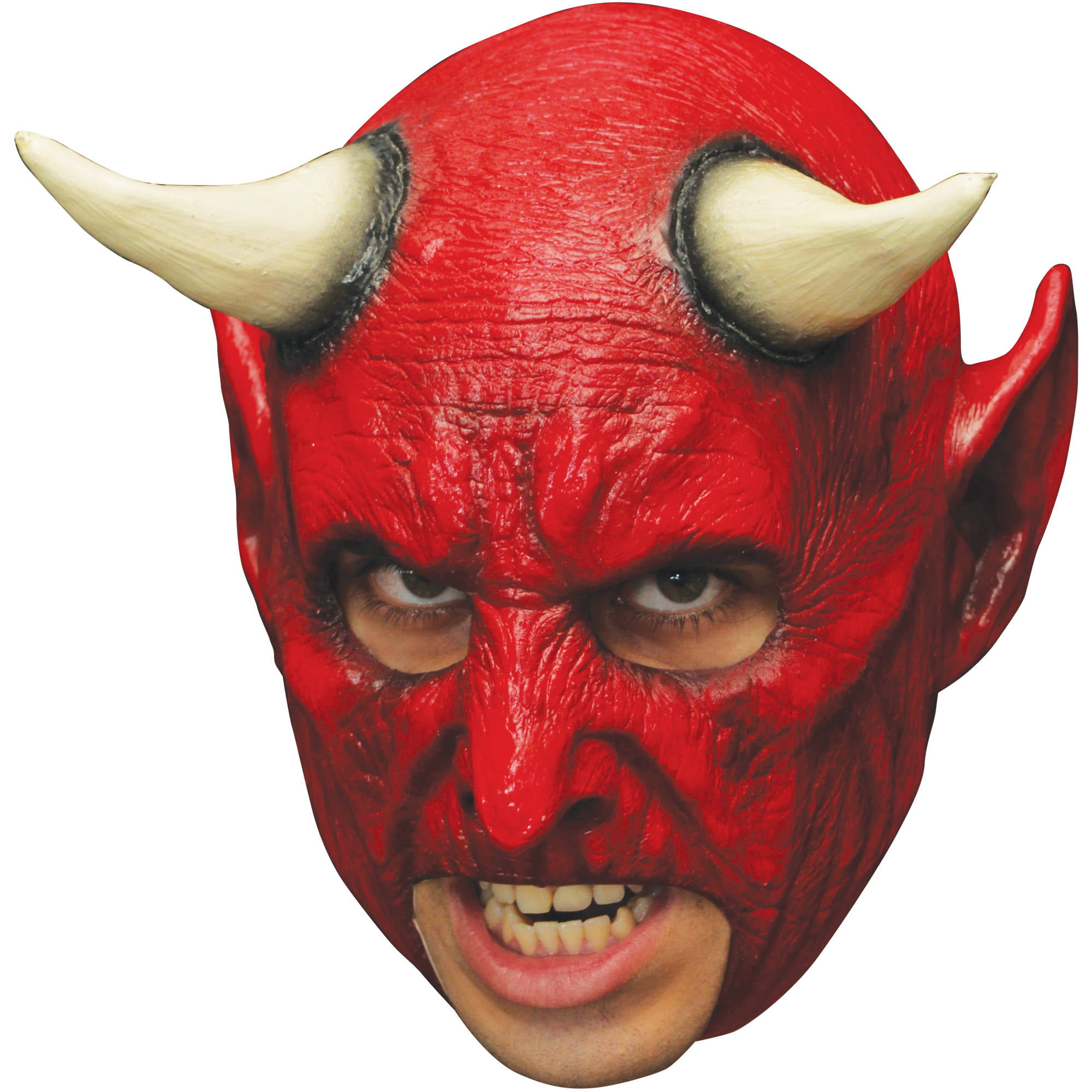 Chinless Demon Mask Adult Halloween Accessory - Walmart.com - Walmart.com