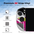 thumbnail image 4 of Carbon Fiber Gaming Skin Compatible With Lenovo Legion Go S (2025) - Grunge Magenta - Premium 3M Vinyl Protective Wrap Decal Cover - Easy To Apply | Crafted in the USA by MightySkins, 4 of 9