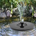 thumbnail image 1 of Solar Fountain with 5 Nozzles Portable Solar Power Water Pump Panel Kit Multipurpose Solar Pond Pump Outdoor Solar Water Fountain Pump for Garden Small Pond Pool Fish Tank Bird Bath, 1 of 10