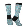 thumbnail image 5 of Uemuo Funny Cartoon Animals Pattern Women's Crew Socks, Soft Durable Breathable Moisture-Wicking with Odor Control Cotton socks, 5 of 9