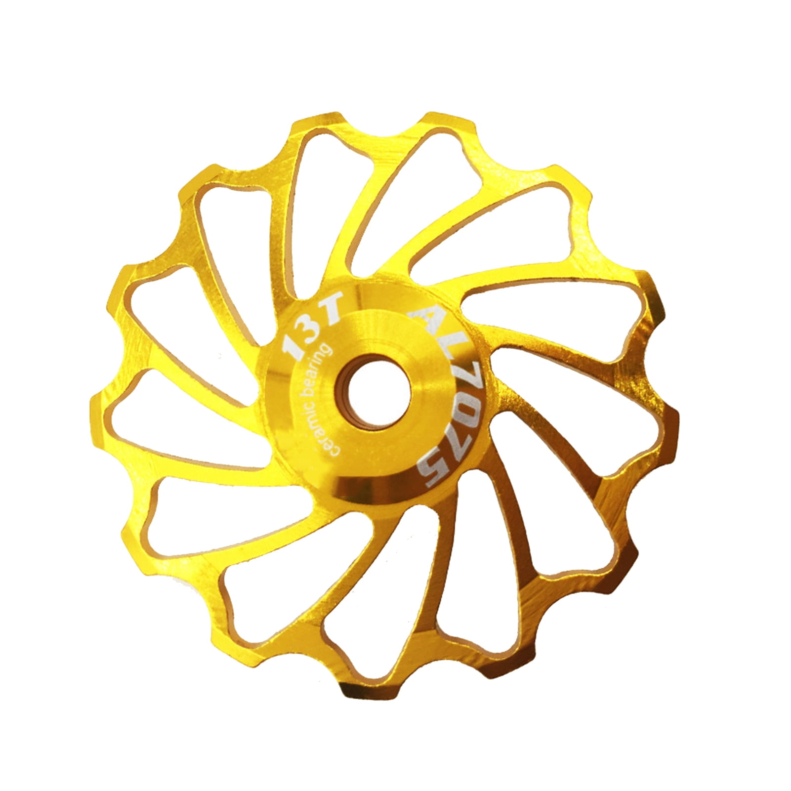Golden Details about   MEIJUN Ceramic Bearing Bicycle Bike Rear Derailleur Pulley Guide Wheel 