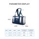 thumbnail image 3 of Bolsa de transporte para mascotas pequeñas, impermeable, plegable, para perros y gatos (azul marino S) Ehuebsd Para estrenar, 3 of 8