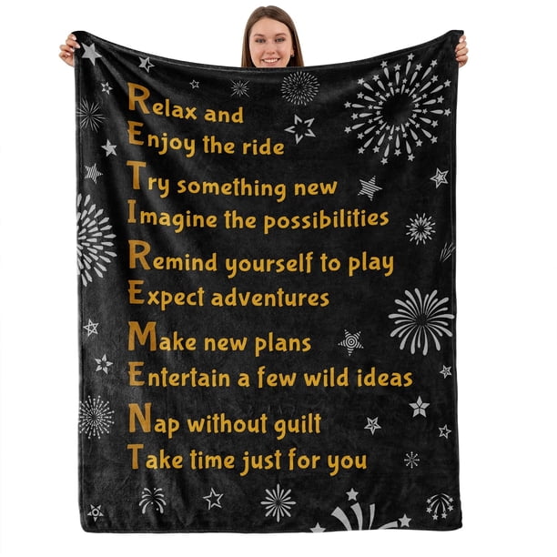 LHSHID Birthday Gifts for Grandma A Heartwarming Hug in a Blanket for Grandma Christmas Day Retirement Gifts for Grandma Blanket 50x60in