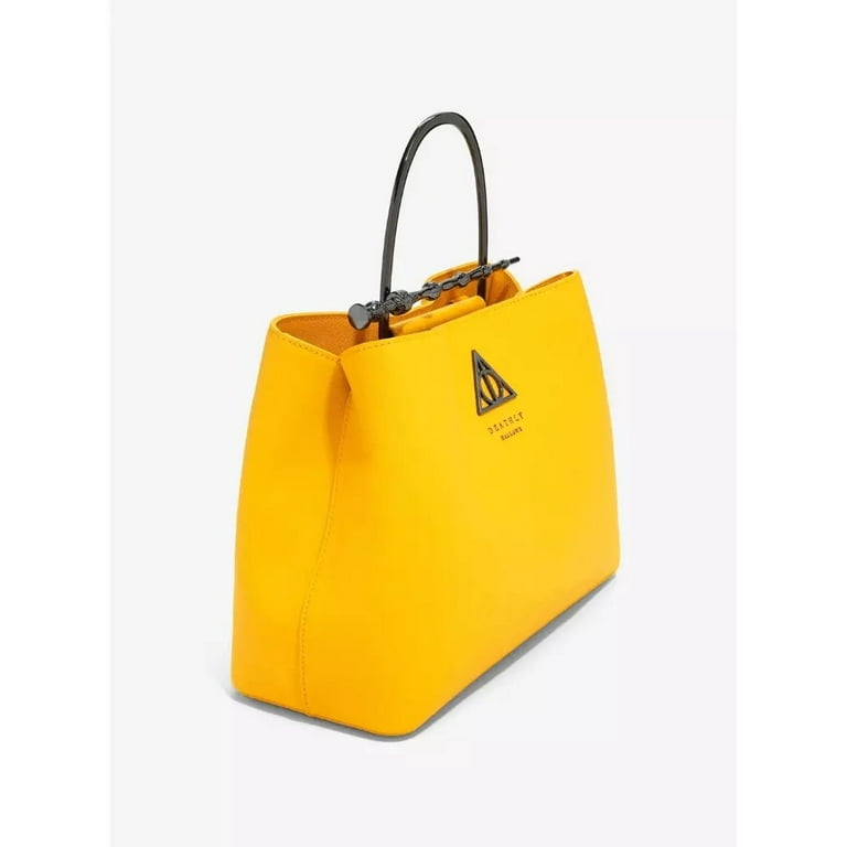 Loungefly Harry Potter Hufflepuff Elder Wand Handbag Yellow Walmart