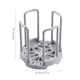 thumbnail image 5 of Estante retráctil para cuencos, organizador expandible para cuencos y platos de 12 a 16,5 cm, diseño compacto con orificios de drenaje para secar, ideal para organizar armarios de cocina y, 5 of 9