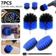 thumbnail image 2 of 7PCS Drill Brushes Attachment Kit  Drill Brush Attachment  Cleaning Kit  For Cleaning Drill Wire Brush Wire Brush Drill Bit Drill Brush Attachment Kit(Blue), 2 of 8