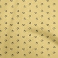 thumbnail image 1 of oneOone Polyester Spandex Yellow Fabric Sea Shells Sewing Craft Projects Fabric Prints By Yard 56 Inch Wide, 1 of 5