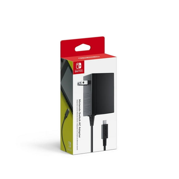 Adaptateur c.a. pour Nintendo Switch L'adaptateur c.a. vous permet également de recharger la batterie, même lorsque vous jouez