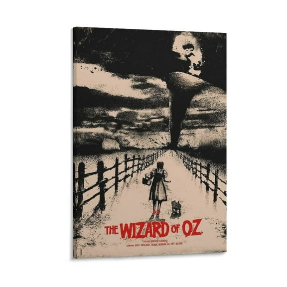 The Wizard of Oz Movie Poster (4) Canvas Wall Art Poster Decorative Bedroom Modern Home Print Picture Artworks Posters 08x12inch(20x30cm)
