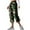 Camouflage, variant on Women's Wide Leg Pants Women's Casual Camouflage Print Cargo Pants Stretch Elastic Waist Tapered Pants With Pockets Office Slacks