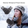 thumbnail image 2 of Clearance! Fdelink Women Winter Gloves Warm Touchscreen Gloves Windproof Gloves for Women Girls Ladies Winter Using, Warm Gloves (Grey), 2 of 8