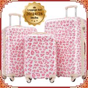 Hardshell Luggage Sets 3 pcs Spinner Suitcase with TSA Lock Lightweight-20" 24" 28" Luggages