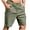 Army Green, variant on Men's Wrinkle-Free Hybrid Shorts - Quick-Dry Stretch Flat Front | Golf-to-Work Dress Chino Shorts