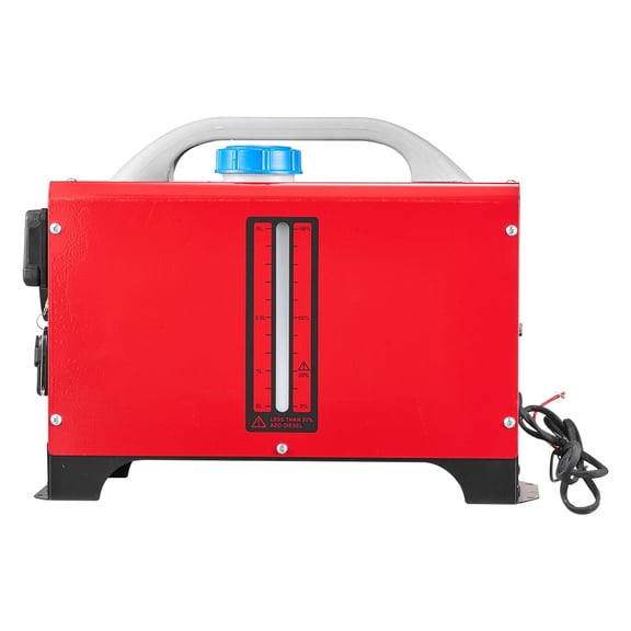 8 kW Diesel Air Heater, 12-24V DC Portable Parking Heater with LCD Switch & Remote Control, Black - Efficient Auxiliary Heater for Trucks, Vans, RVs, Campers, Garages, Boats