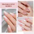 thumbnail image 4 of Set de esmaltes de uñas CANNI Jelly Milky White Pink 9 ml x6, 4 of 9