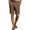 Brown, variant on Zylarhe Men's Shorts, Slim Fit's Summer Dress Shorts Lightweight Executive Style Casual Pant Shorts For Warm Weather And Daily Wear Big Black M