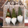 thumbnail image 5 of Adornos para árbol de Navidad, dibujo de Papá Noel, anciano, peluche tejido, adorno colgante para árbol de Navidad, regalos de Feliz Año Nuevo, 5 of 5