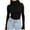 Black, variant on hotojiny Long Sleeve Shirt for Women Soft Turtleneck Slim Fit Plus Size T Shirts Comfortable Fall Basic Tops Tee 2025 Clothes