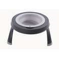 thumbnail image 2 of Dexas Pets Single Elevated Feeder Pet Bowl, 1.5 Cup Capacity, Small, Light Gray,, 2 of 5