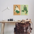 thumbnail image 3 of Stupell Industries Woman Stooping Sitting Pose People Painting Unframed Art Print Wall Art, 13 x 19, Set of 2, 3 of 8