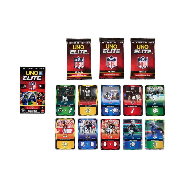 Juego de Cartas Mattel UNO Booster Set